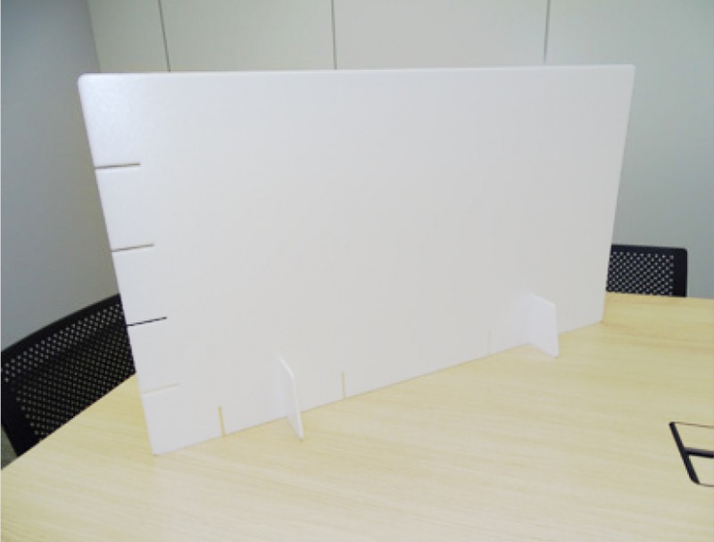 ウッドラックパーテーションの商品写真（横長）