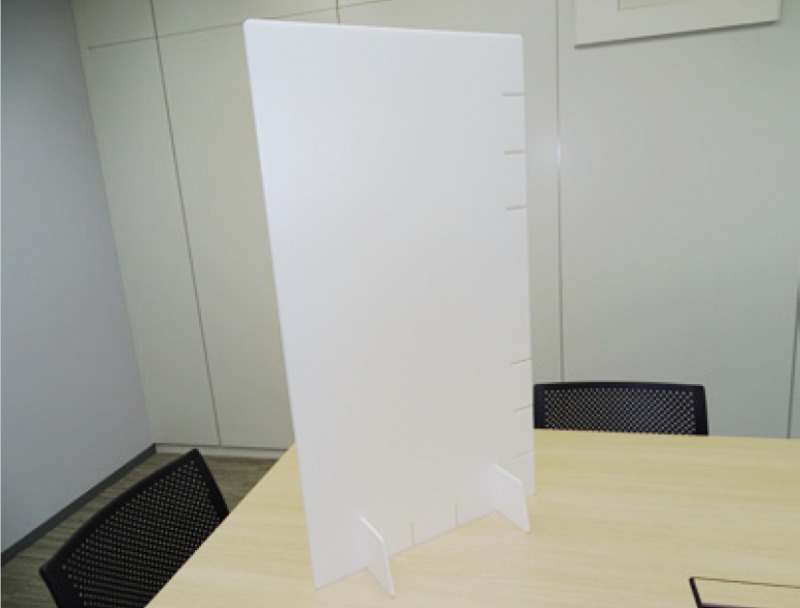 ウッドラックパーテーションの商品写真（縦長）
